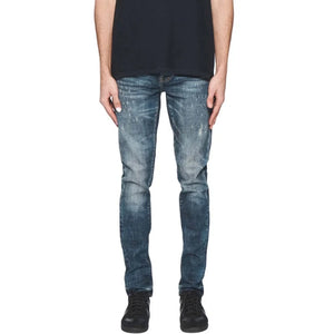 Skinny Perforated Denim