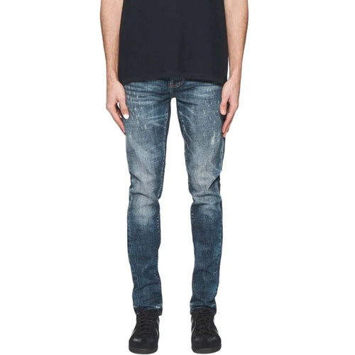 Skinny Perforated Denim