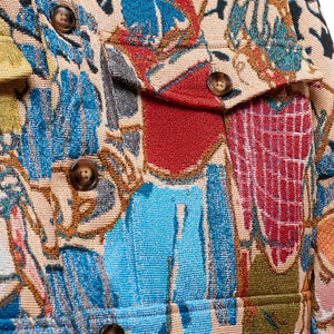 Jaquarded Pocket DtailJacket Multi