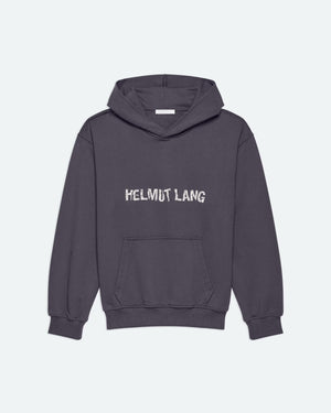 Crumpled Logo Hoodie