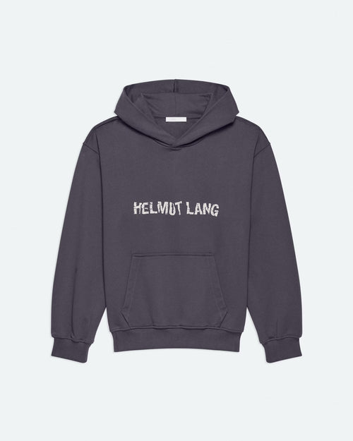 Crumpled Logo Hoodie