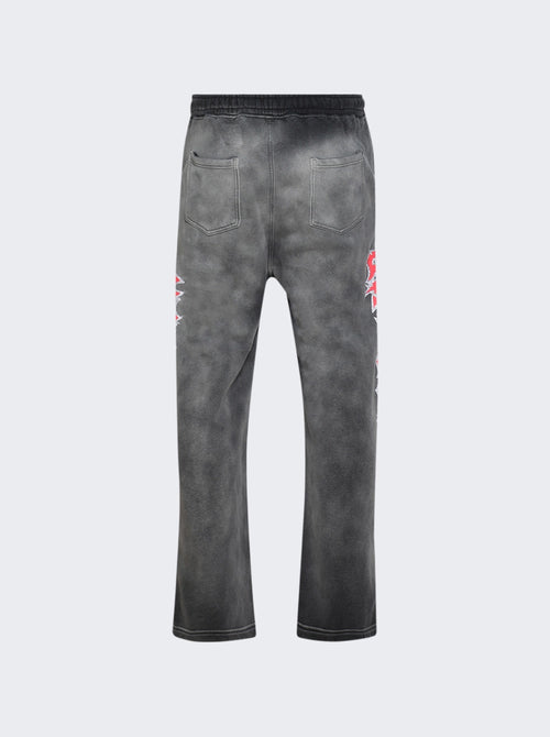 STARS SHINE GRAFFITI SWEATPANTS BLACK