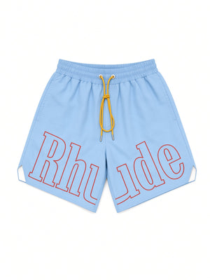 Rhude Logo Track Short
