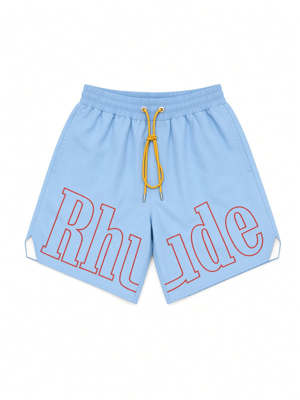 Rhude Logo Track Short