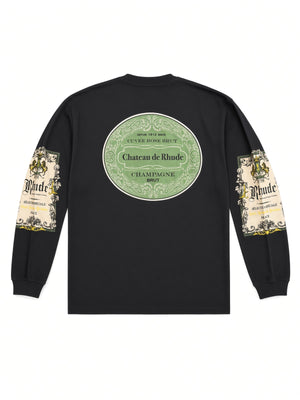 Rhude Bordeaux Reserve LS Tee