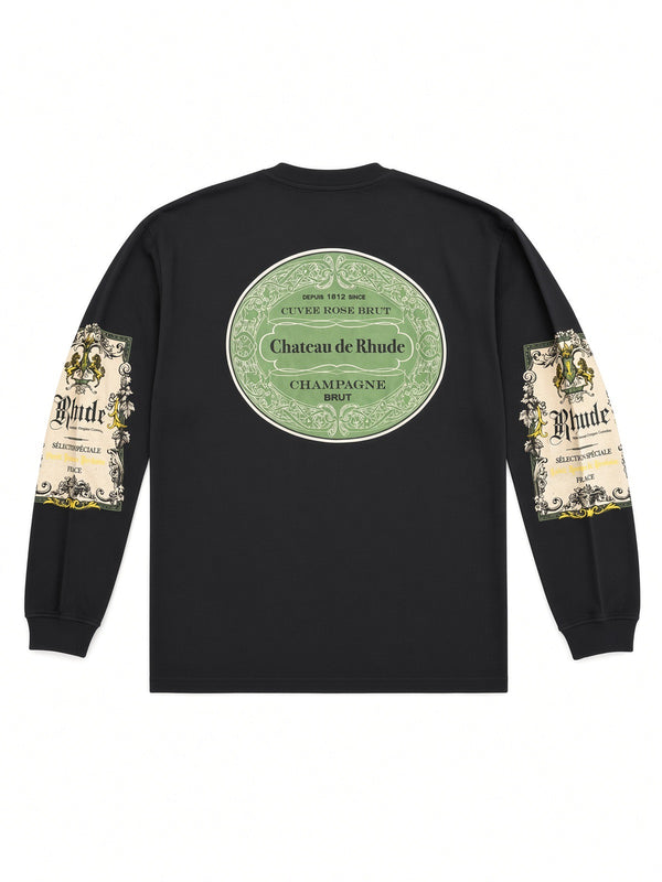 Rhude Bordeaux Reserve LS Tee