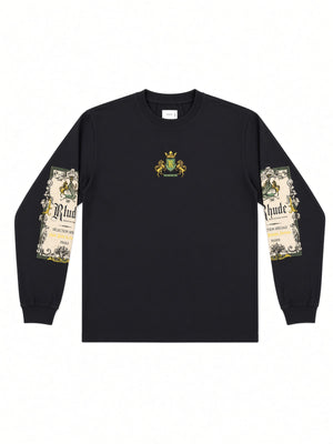 Rhude Bordeaux Reserve LS Tee