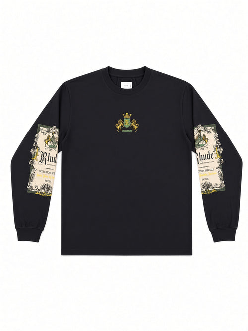 Rhude Bordeaux Reserve LS Tee