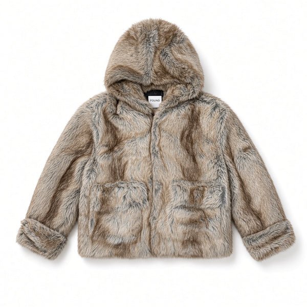 Faux Fur Hoodie