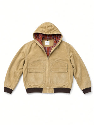 Faded Canvas Work Hoodie
