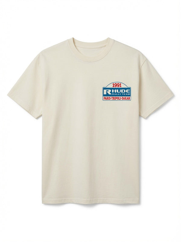 Tripoli Rally Team Tee Vintage White