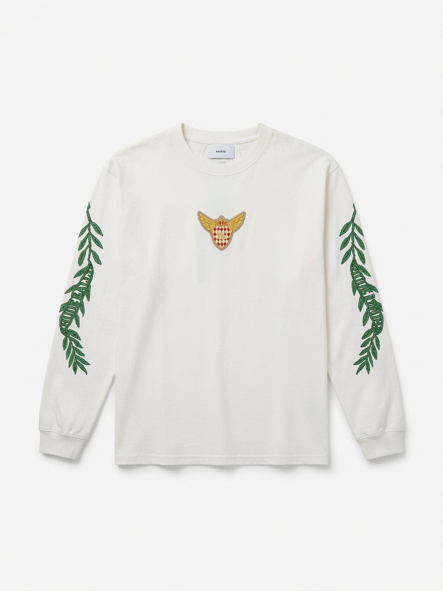 Tripoli Wreath LS Tee