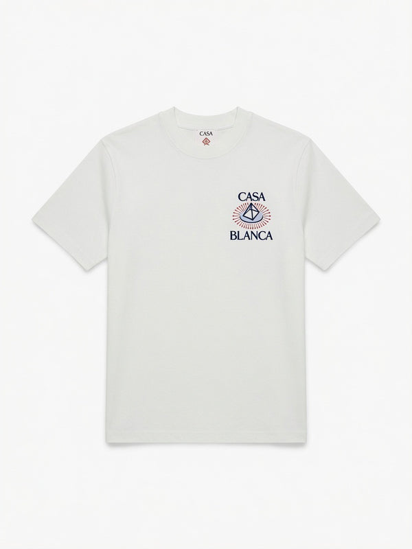 Celestial Pyramid Flock Printed Classic T-Shirt