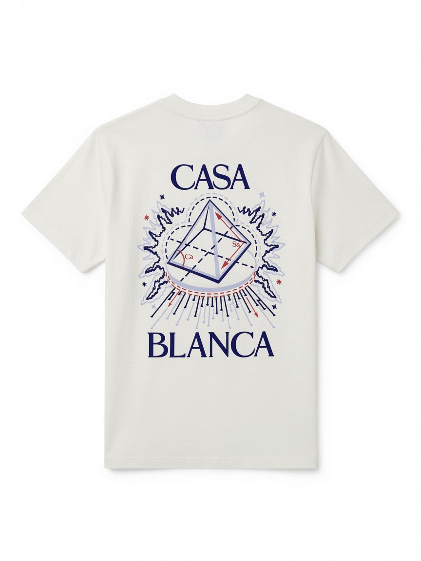 Celestial Pyramid Flock Printed Classic T-Shirt