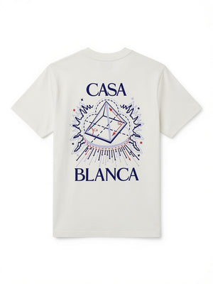 Celestial Pyramid Flock Printed Classic T-Shirt