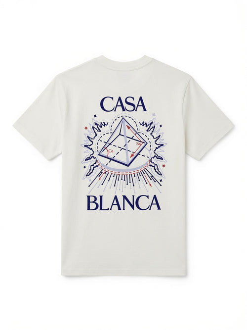 Celestial Pyramid Flock Printed Classic T-Shirt