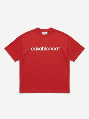 Reflective Logo Oversized T-Shirt