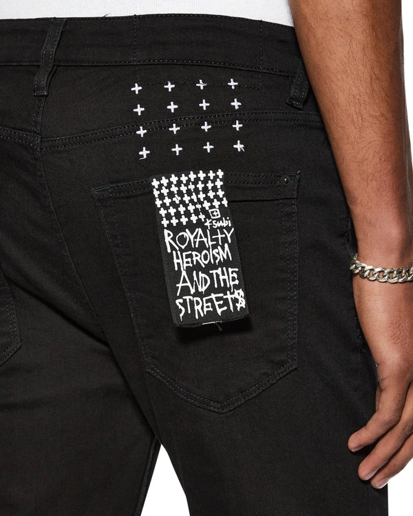 Van Winkle Black Rebel Skinny Jean