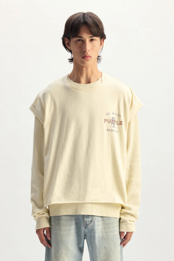 St. Violet Double Layer Tee