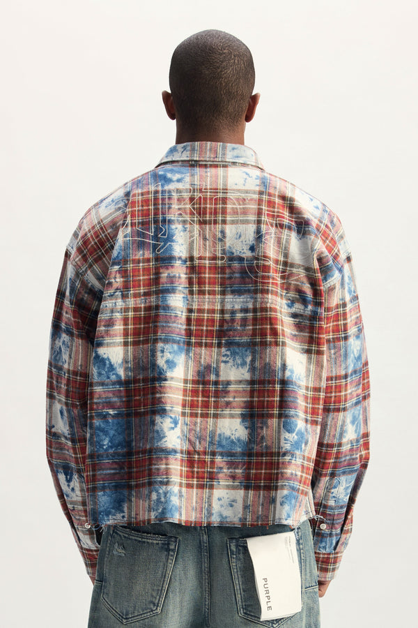 Embellished Flannel Shirt
