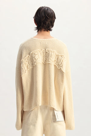 Gothic Oversized Crew Sweater