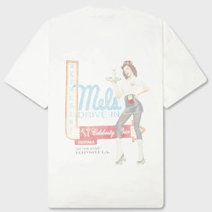 Mel's Diner T-Shirt Flat White