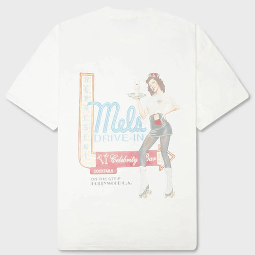 Mel's Diner T-Shirt Flat White