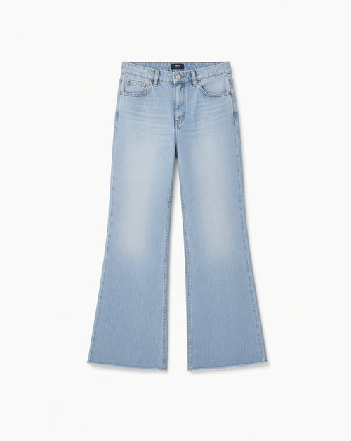 R6 Flare Denim Astro Blue