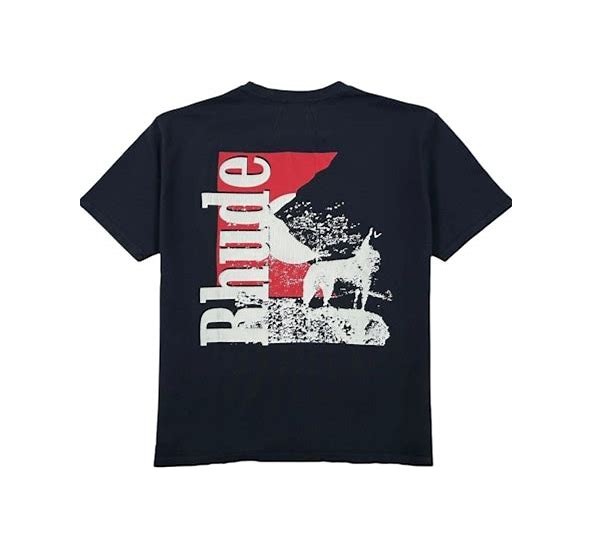 Rhude Moonlight Wolf Pocket Tee