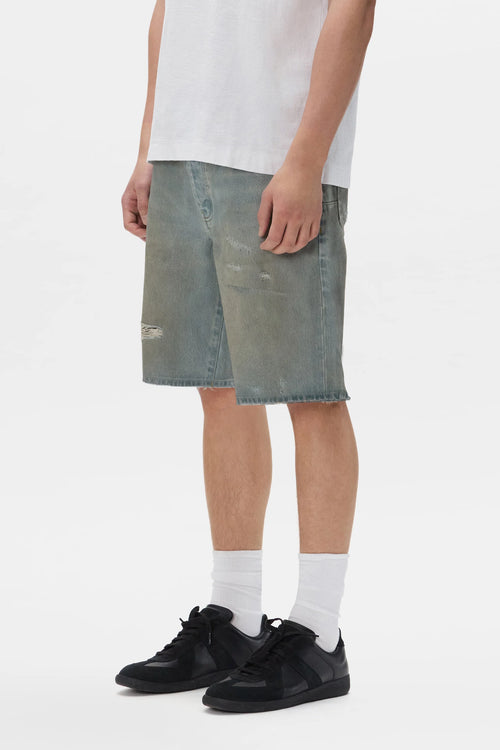 Dirty Vintage Denim Shorts