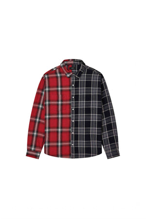 Two Tone Flannel Shirt