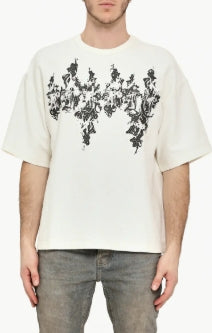 Textured Jersey Graphic T-Shirt