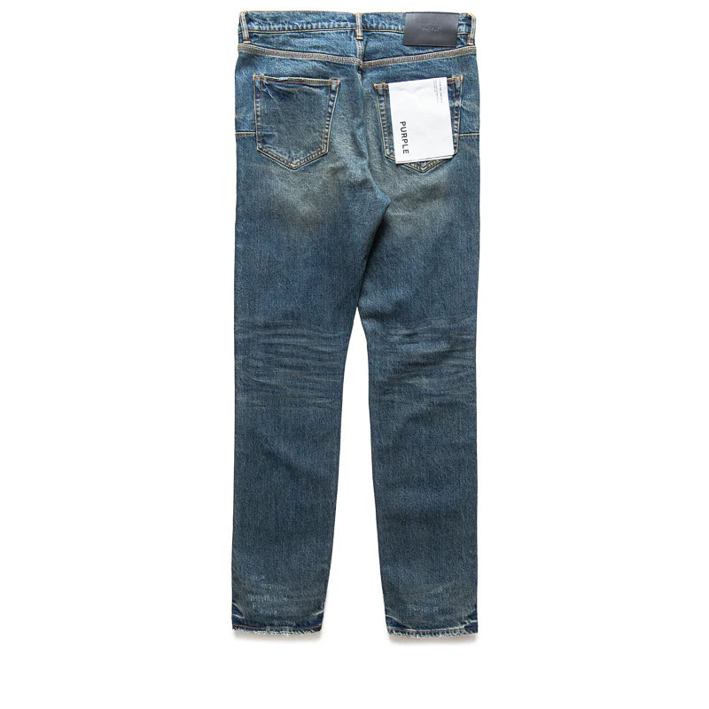 Straight Leg Stratos Vintage Knee Slit Jean