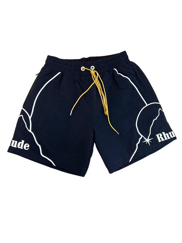 Moonlight Pista Short Black/White