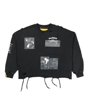 History Patched Crewneck