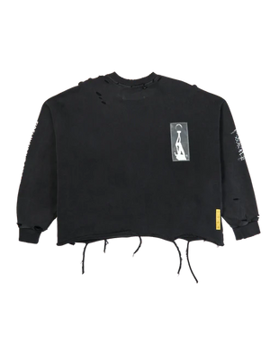 History Patched Crewneck