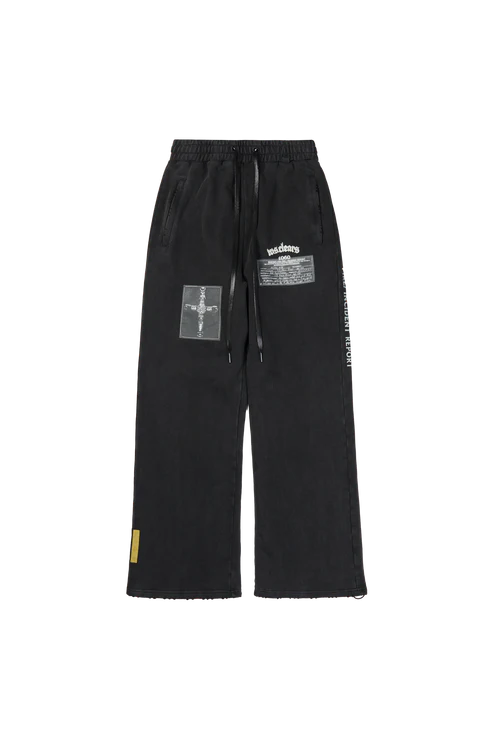 History Patched Sweatpants