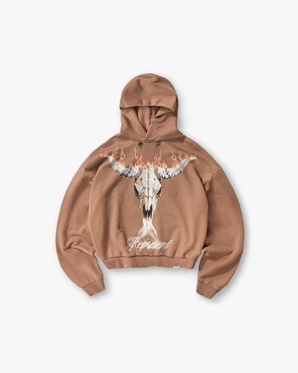 British Cowboys Hoodie in Dusty Brown