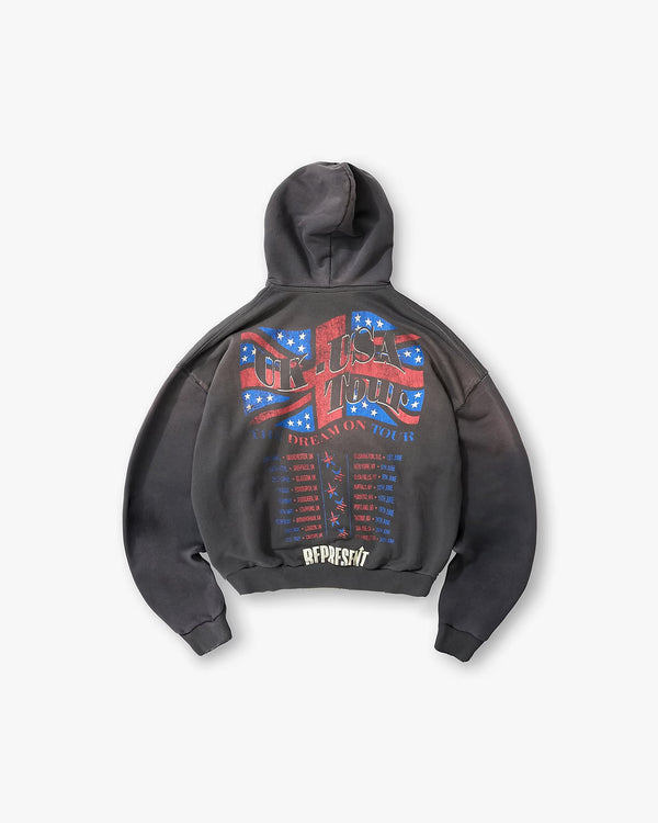 Dream on Tour Hoodie in Sunfade Gray