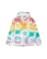 Halftone Monogram Fleece Jacket