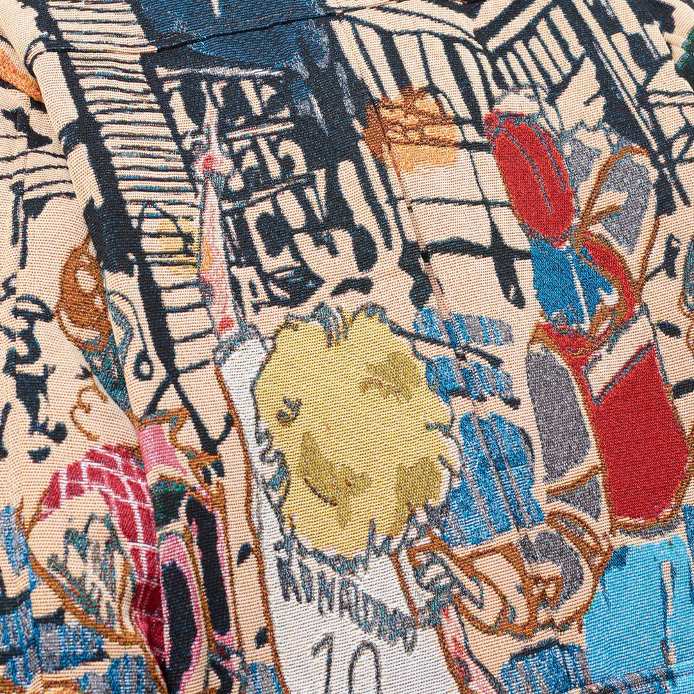 Jaquarded Pocket DtailJacket Multi