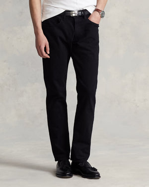 Hampton Straight Stretch Jean Black Stretch