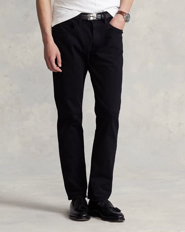 Hampton Straight Stretch Jean Black Stretch