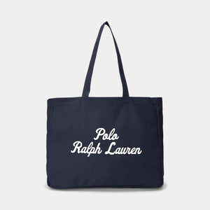 Embroidered Canvas Tote