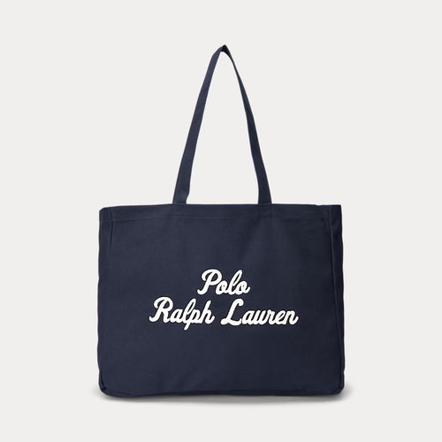 Embroidered Canvas Tote