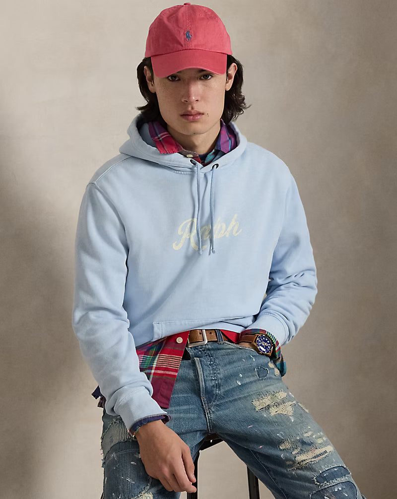 The Ralph Logo Hoodie Southport Blue