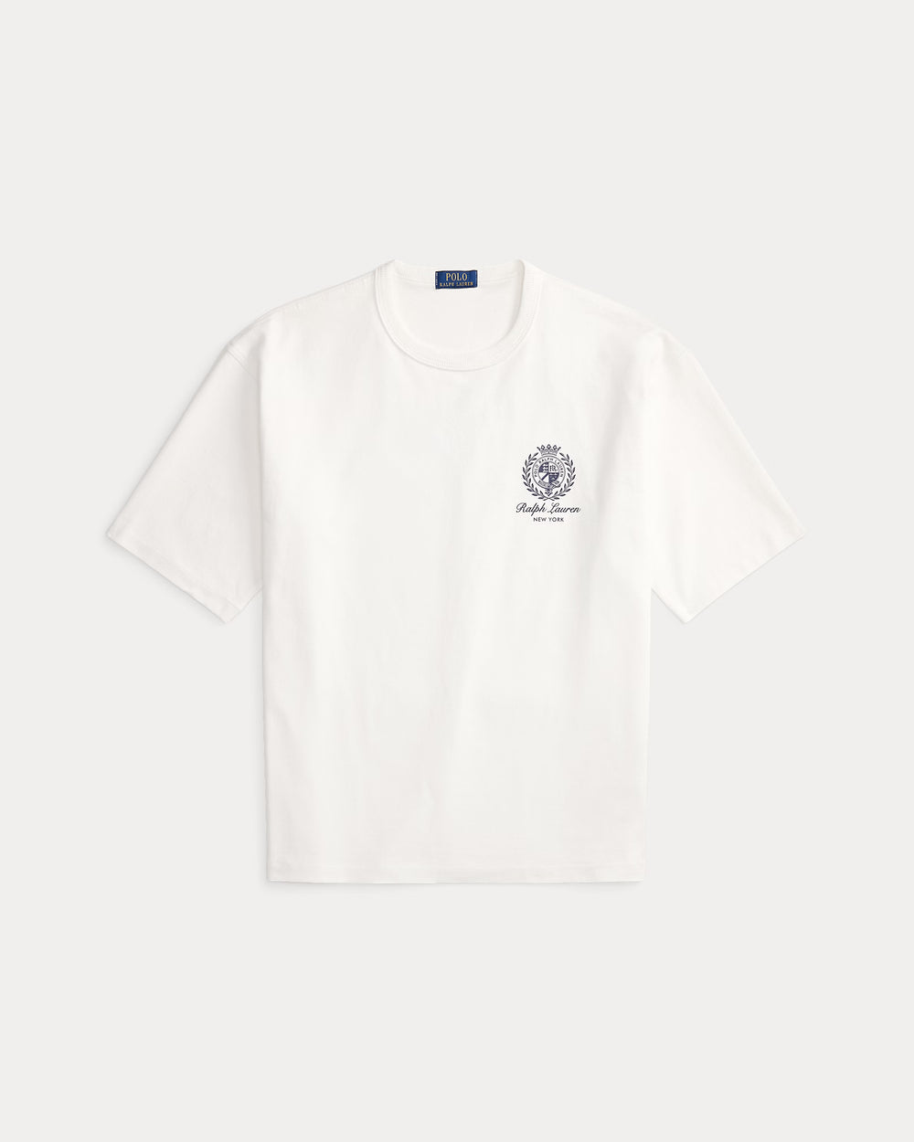 Relaxed Fit Jersey Graphic T-Shirt White