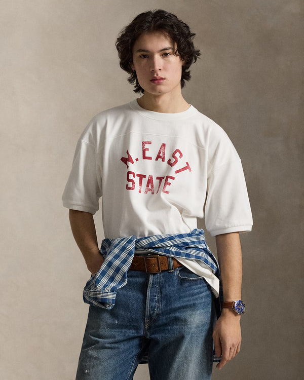 Relaxed Fit Jersey Graphic T-Shirt N. East State