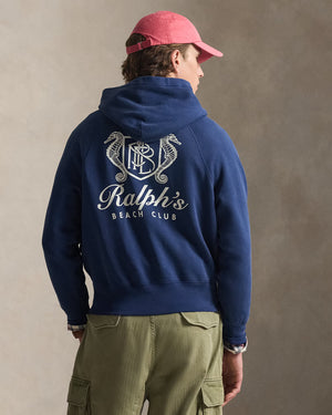 Vintage Fit Fleece Graphic Hoodie