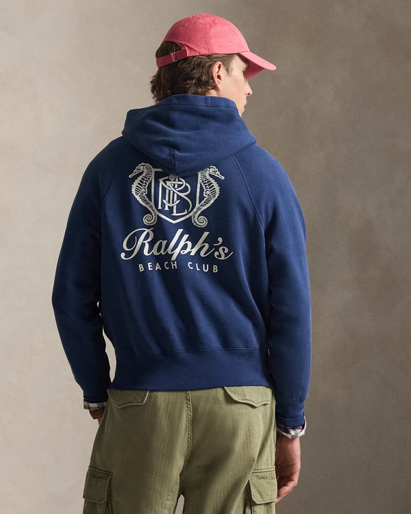 Vintage Fit Fleece Graphic Hoodie
